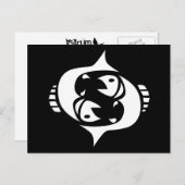 Fische Postkarte (Vorne/Hinten)
