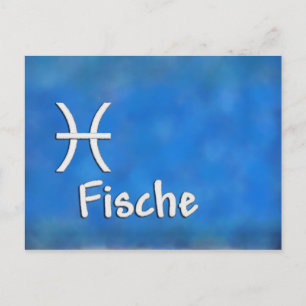 Fische Postkarte