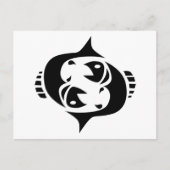 Fische Postkarte (Vorderseite)