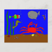 FISCHE POSTKARTE (Vorderseite)