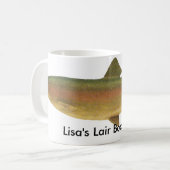 Fische - Regenbogenforelle - Salmo gairdnerii Kaffeetasse (Vorderseite Links)