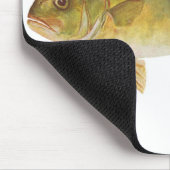 Fische - Samson-Fische - Seriolaflusspferde Mousepad (Ecke)
