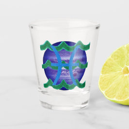 Fische Schnapsglas