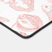 Fische Schreibtischunterlage (Ecke)