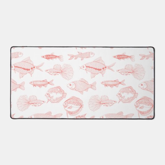 Fische Schreibtischunterlage (Vorderseite)