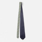 Fische Schwimmen farbige Muster Linie Art Necktie Krawatte (Rückseite)