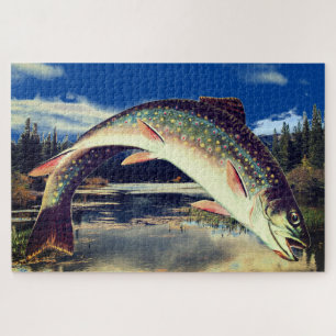 Fische Seeforelle Puzzle