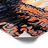 Fische sehen poster (Ecke)
