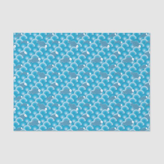 Fische Seidenpapier (Vorderseite)