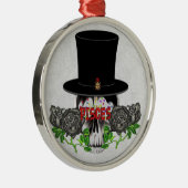 Fische Silbernes Ornament (Rechts)