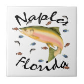 Fische sortierte Andenken-Fliese Fliese (Vorderseite)