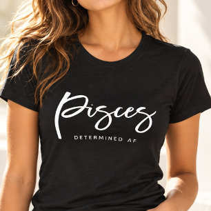 Fische Spaß Moderne Horoskop Astrologie Sternzeich T-Shirt