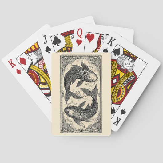 Fische Spielkarten (Rückseite)
