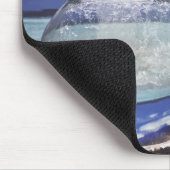 Fische springen aus dem Aquarium Mousepad (Ecke)