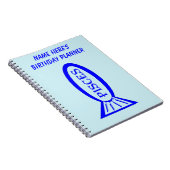Fische Star Sign Fish Notebook Notizblock (Rechte Seite)