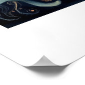 Fische Sternzeichen Astrologie Name & Geburtstag Poster (Ecke)