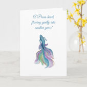 Fische-Sternzeichen Schönes Kampffisch-Geburtstags Karte (Gelbe Blume)