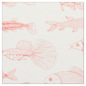 Fische Stoff (Nahaufnahme)