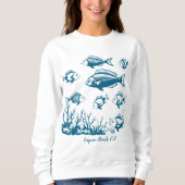 Fische Sweatshirt (Vorderseite)