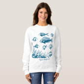 Fische Sweatshirt (Vorne ganz)