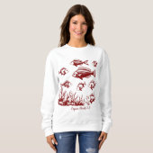 Fische Sweatshirt (Vorne ganz)