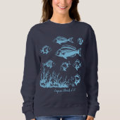 Fische Sweatshirt (Vorderseite)