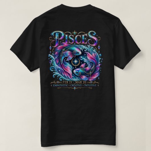 Fische T-Shirt (Design Rückseite)