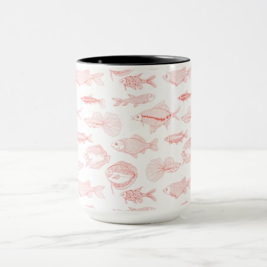 Fische Tasse (Zentrum)