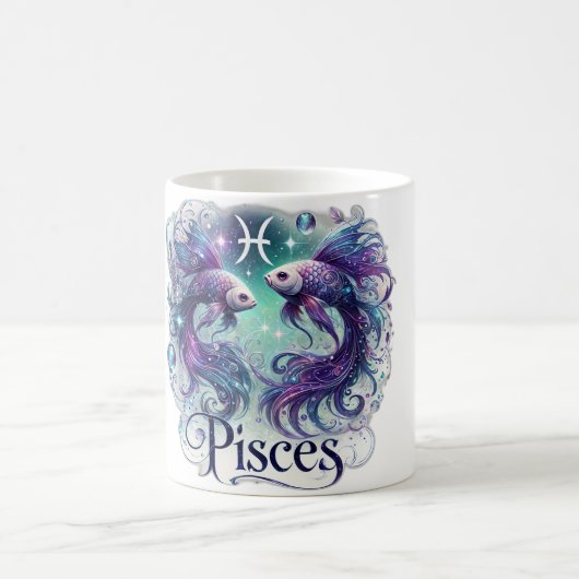 Fische-Tasse Kaffeetasse (Mittel)
