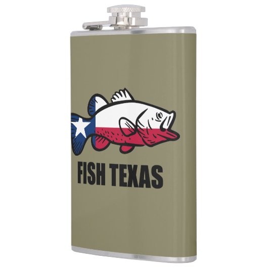 Fische Texas Flachmann (Links)