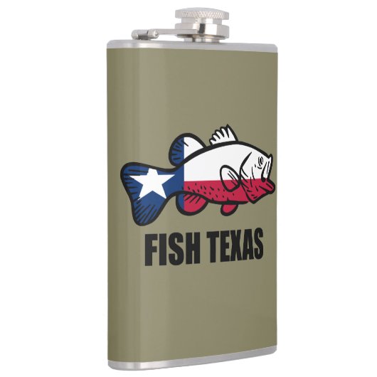 Fische Texas Flachmann (Rechts)