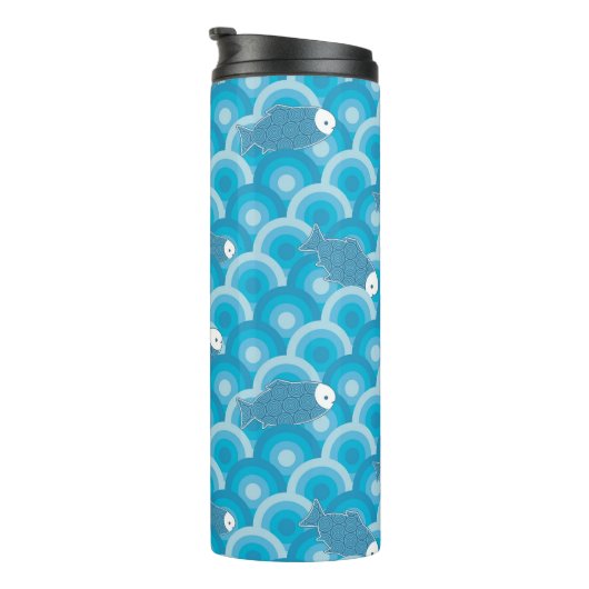 Fische Thermosbecher (Nach rechts gedreht)