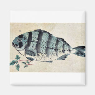 Fische Ukiyo-e. Magnet