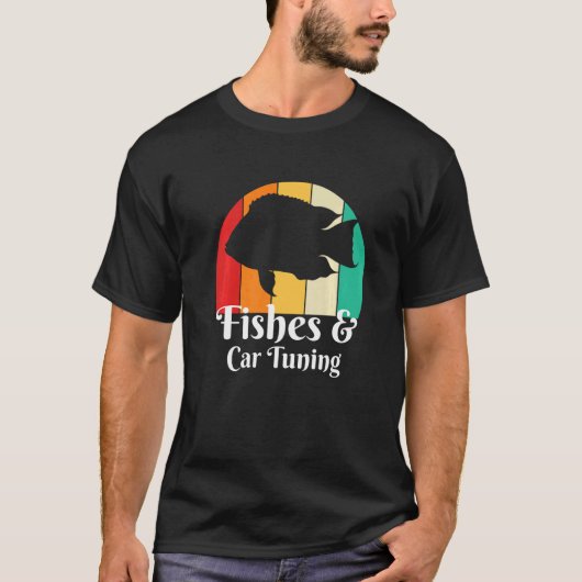 Fische und Autotuning Autotuner T-Shirt (Vorderseite)