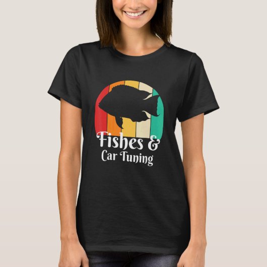 Fische und Autotuning Autotuner T-Shirt (Vorderseite)