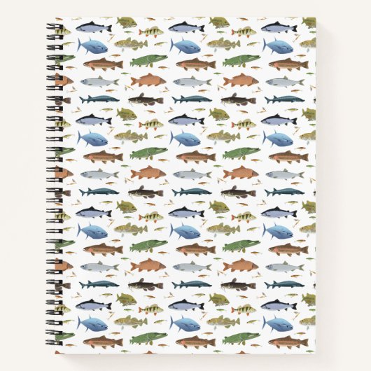 Fische und Baisen Notizblock (Vorderseite)