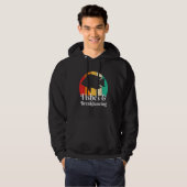 Fische und Breakdancing Hoodie (Vorne ganz)