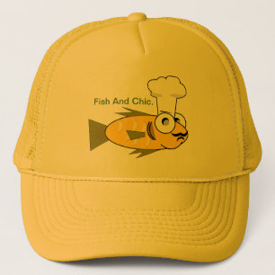 Fische und Chic. Truckerkappe