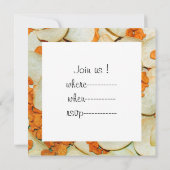 Fische und Chips Einladung (Rückseite)