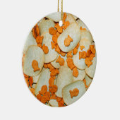 Fische und Chips Keramik Ornament (Rechts)