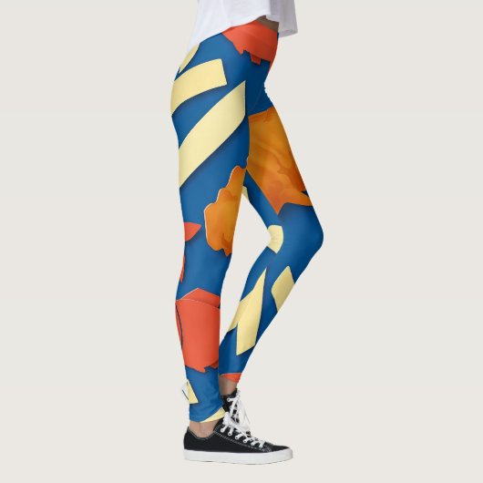 Fische und Chips Leggings (Rechts)
