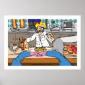 Fische und Chips Poster (Vorne)