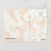 Fische und Chips Postkarte (Rückseite)