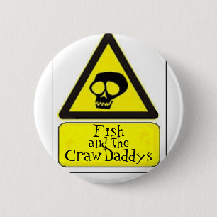 Fische und der CrawDaddys Knopf Button
