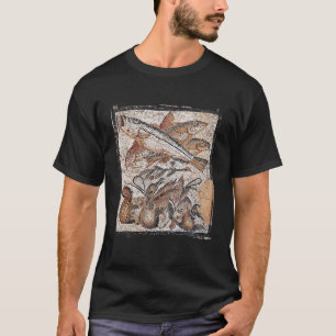 Fische und Enten, römisches Mosaik aus Pompeji T-Shirt