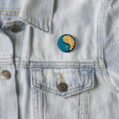 Fische und Feueraffe Button (Beispiel)