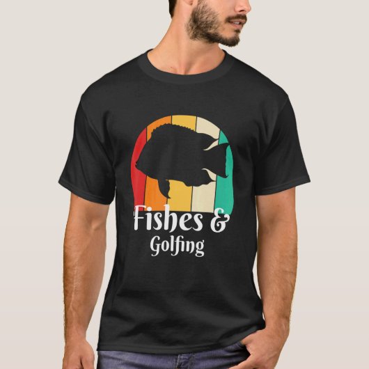 Fische und Golfen T-Shirt (Vorderseite)