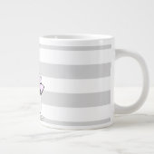 Fische und Katzen Jumbo-Tasse (Rechts)
