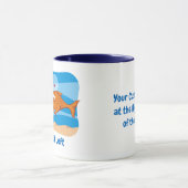 Fische und Köder in der Tasse der Liebe (Zentrum)