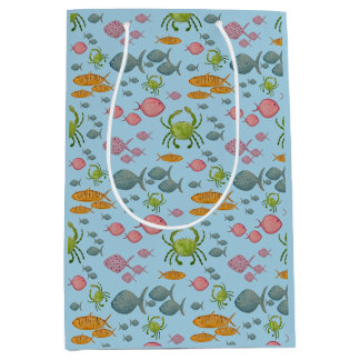 Fische und Krebse Mittlere Geschenktüte